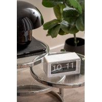 Digitálne hodiny Karlsson Retro Boxed Flip KA6055WH, 20cm